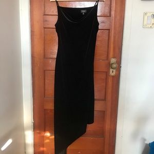 Mexx Black Velvet Clingy Dress